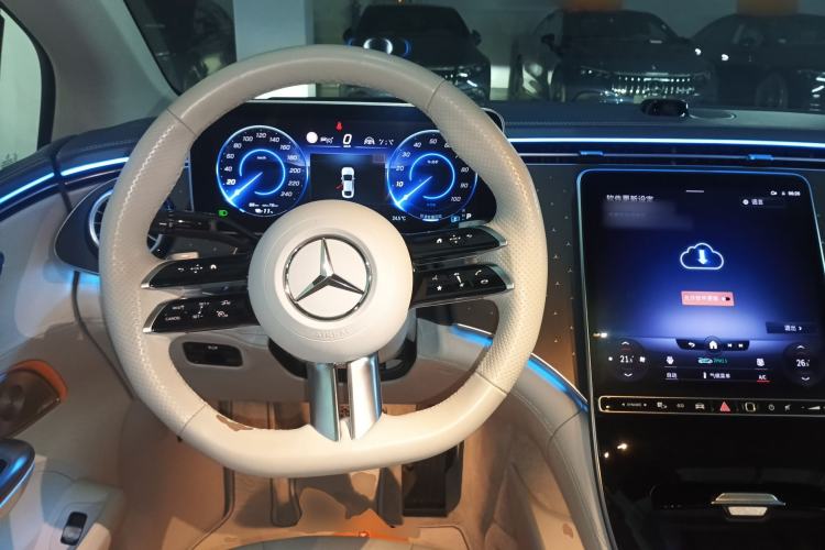 Used Mercedes-Benz EQE 2022 350 First Edition Special Version Steering Wheel