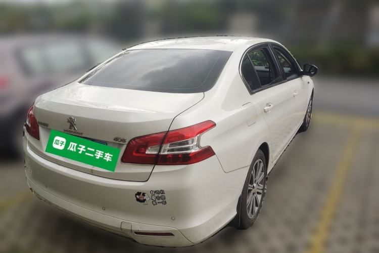 Used Peugeot 408 2015 1.2T Automatic Luxury Edition Rear Right 45 Deg