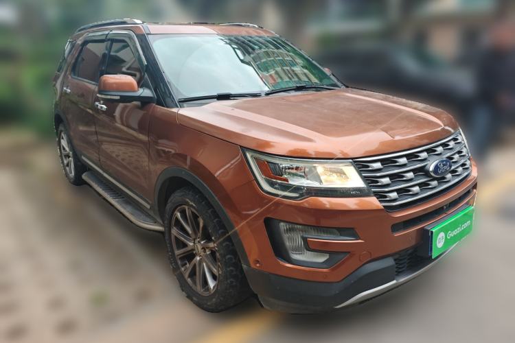 Used Ford Explorer 2017 2.3T Elite Edition Front Right 45 Deg