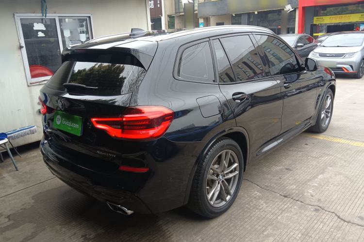 Used BMW X3 2019 xDrive25i M Sport Package Rear Right 45 Deg