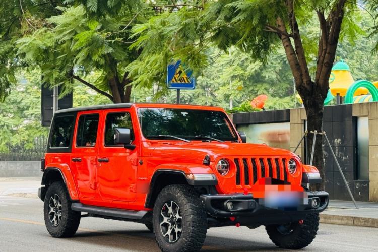 Used Jeep Wrangler 2019 2.0T Sahara Four-Door Version China VI Emission Standard
