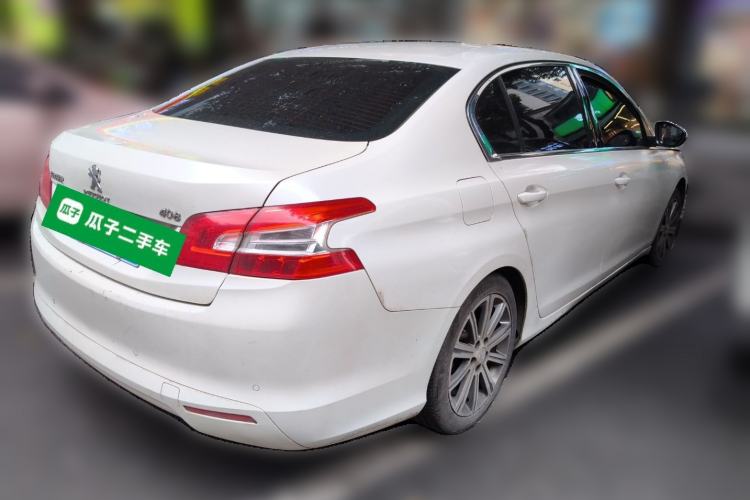 Used Peugeot 408 2018 Revised Version 1.8L Automatic Luxury Edition Rear Right 45 Deg