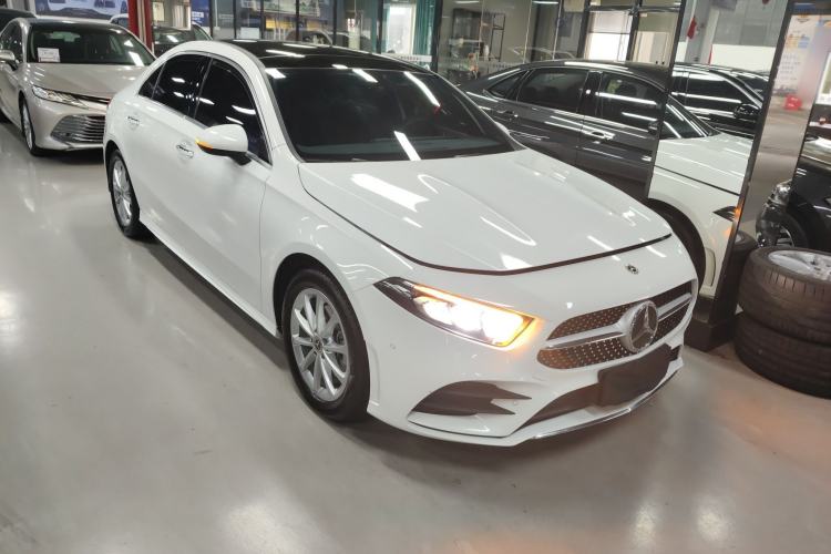 Used Mercedes-Benz A-Class 2022 Restyled A 200 L Sport Sedan Fashion Version Front Right 45 Deg