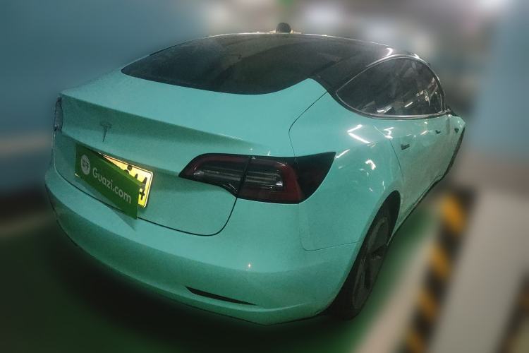 Used Tesla Model 3 2022 Rear-Wheel-Drive Version Rear Right 45 Deg