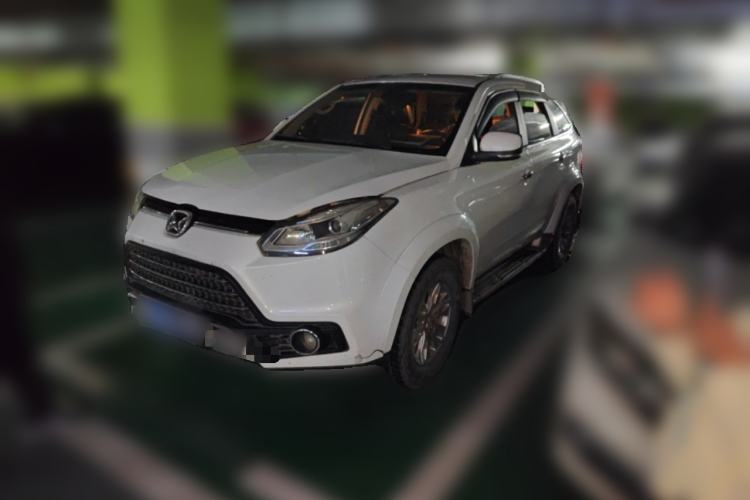 Used JMC Yusheng S350 2017 2.0T Automatic 2WD Diesel Luxury Version with Sunroof 5 Seats