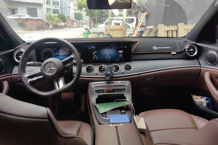 Used Mercedes-Benz E-Class 2023 E 300 L Sporty and Stylish Model Center Console