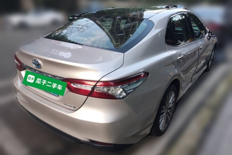 Used Toyota Camry 2018 Dual-Engine 2.5 HG Luxury Edition Rear Right 45 Deg