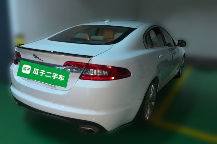Used Jaguar XF 2009 XF 3.0L V6 Luxury Edition Rear Right 45 Deg