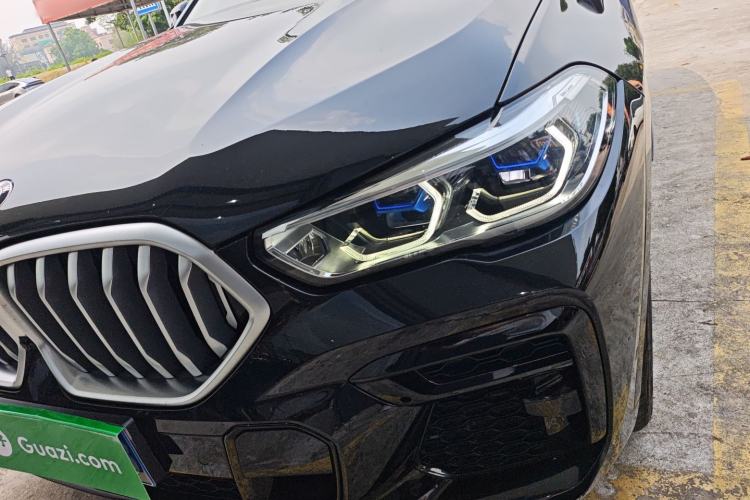 Used BMW X6 2022 Facelift xDrive40i Luxury Edition M Sport Package Left Front Headlight