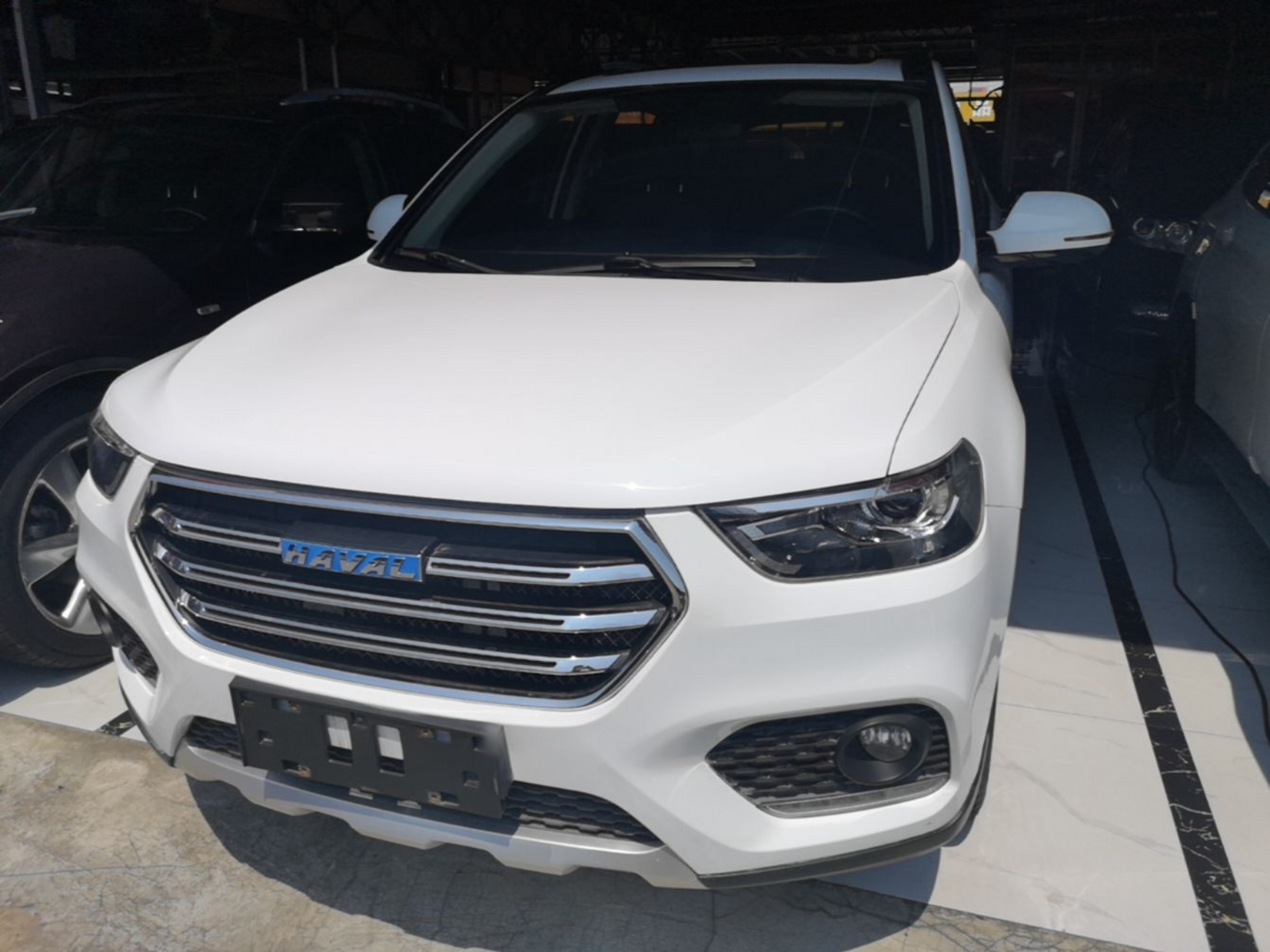 Under Front Bumper