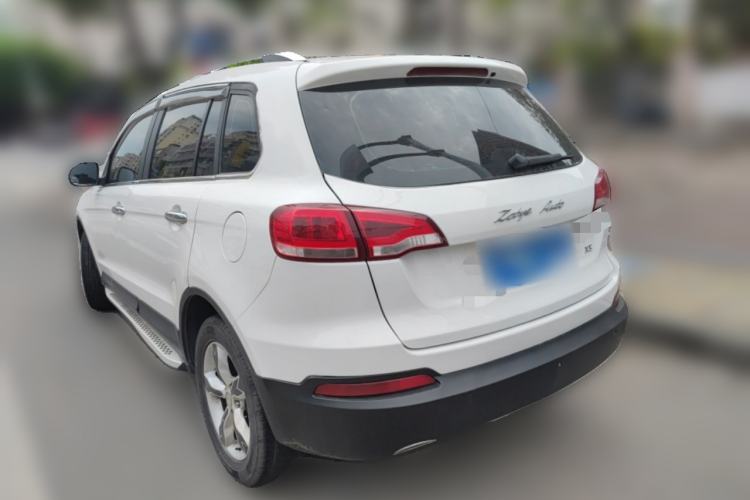 Used Zotye Domy X5 2015 1.5T CVT ZhiXian Model China IV Standard Rear Left 45 Deg