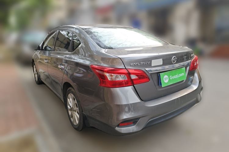 Used Nissan Sylphy 2019 1.6XV CVT Smart Connect Luxury Edition China VI Standard Rear Left 45 Deg