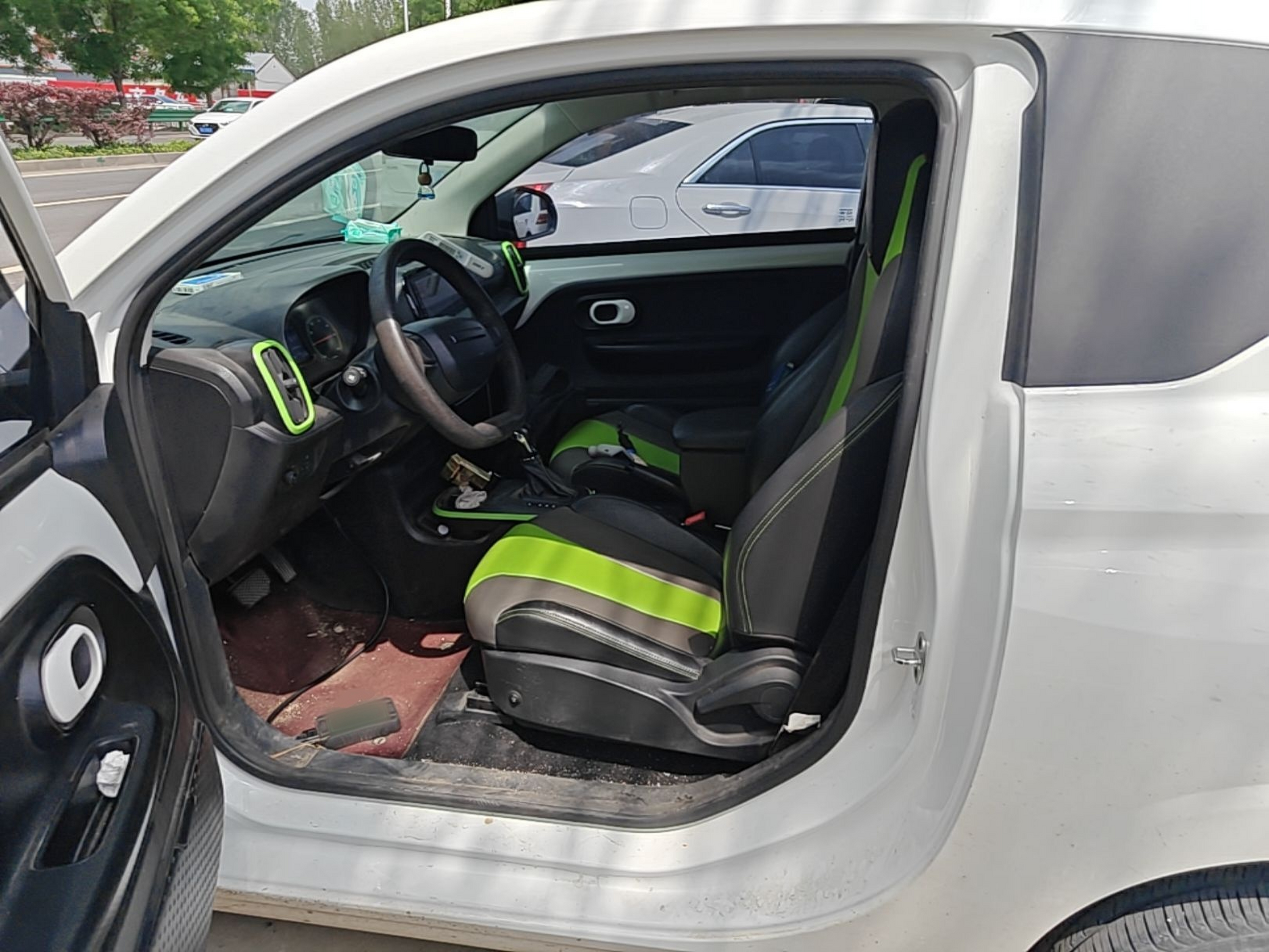 Avant de la voiture