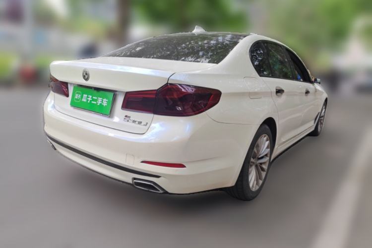 Used BMW 5 Series 2018 530Li Leading Edition Luxury Package Rear Right 45 Deg