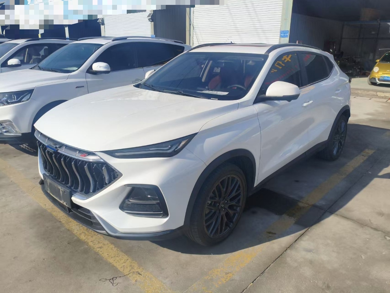 تحت مقدمة السيارة