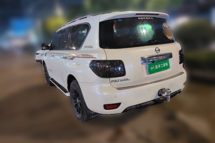 Used Nissan Patrol 2018 Y62 4.0 XE Middle East Rear Left 45 Deg