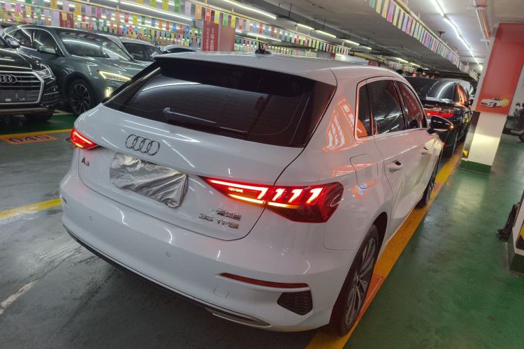 Used Audi A3 2021 Sportback 35 TFSI Ambition Style Edition Rear Right 45 Deg