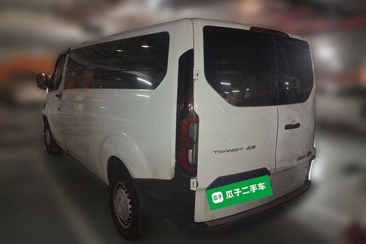 Used Ford Transit 2023 2.0T Diesel Manual Multifunction Commercial Vehicle Mid-axle Low-Roof Design 5/6 Seats Rear Left 45 Deg