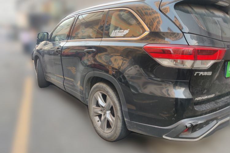 Used Toyota Highlander 2018 2.0T Four-Wheel Drive Luxury Version 7 Seats China VI Standard Rear Left 45 Deg