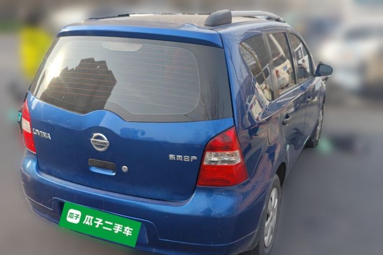 Used Nissan Livina 2010 Jingyue Edition 1.6L Manual All-Around Model Rear Right 45 Deg