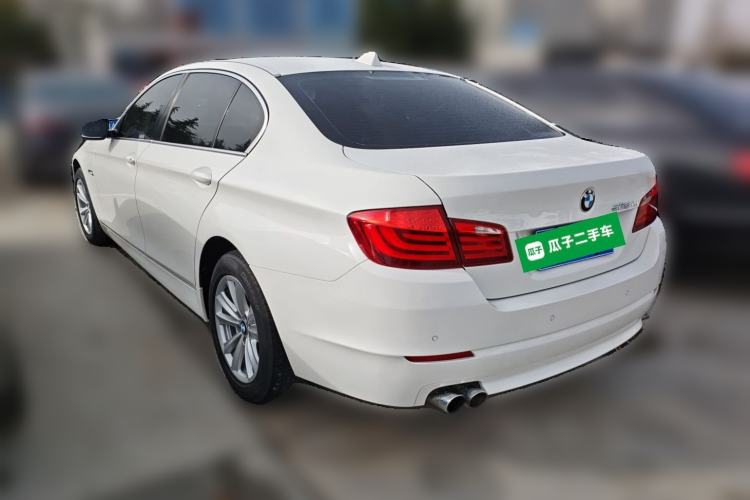 Used BMW 5 Series 2013 525Li Leading Model Rear Left 45 Deg