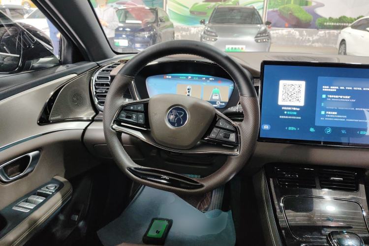 Used BYD Han 2023 EV Champion Edition 605KM Front-Drive Premium Model Steering Wheel