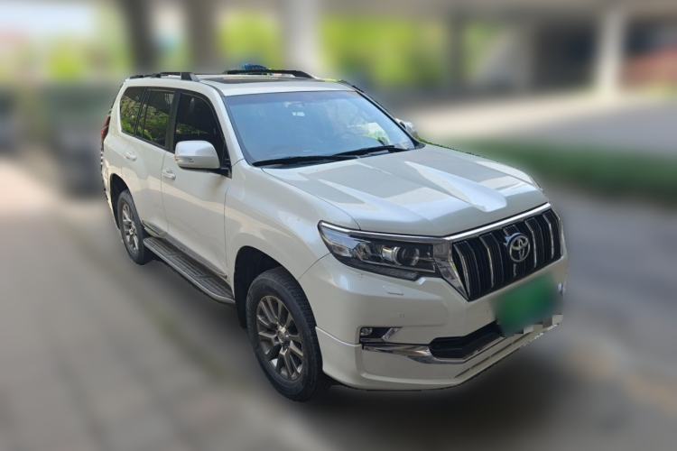 Used Toyota Prado 2019 3.5L Automatic TX-L Deluxe Edition with Rear-Mounted Spare Tire Front Right 45 Deg