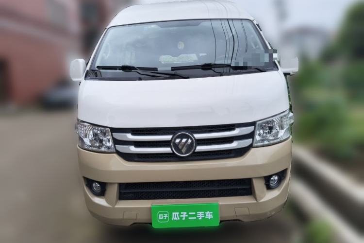 Used Foton Scenic G7 2021 2.4L Gasoline Commercial Version Long Wheelbase High Roof 6-Seater with Clear Windows Model 4K22D4M
