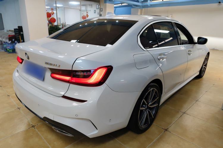 Used BMW 3 Series 2020 320Li M Sport Package Rear Right 45 Deg