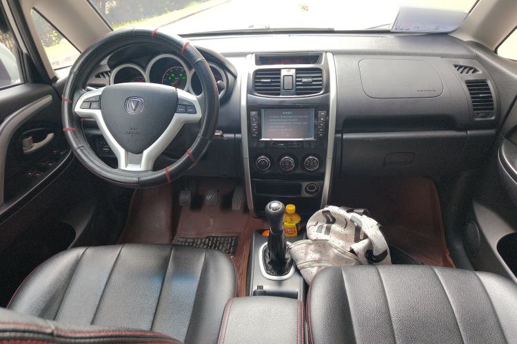 Used CHANGAN CX20 2014 1.4L Manual Sunroof Navigation Version China V Standard Center Console