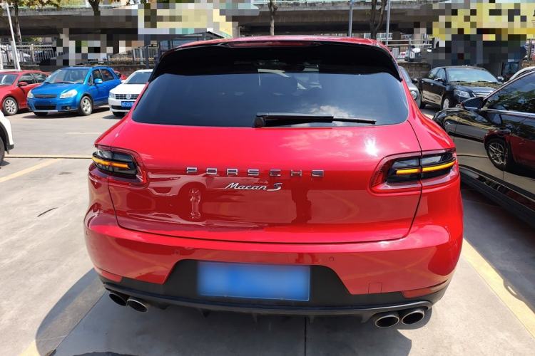 Used Porsche Macan 2017 Macan S 3.0T Rear