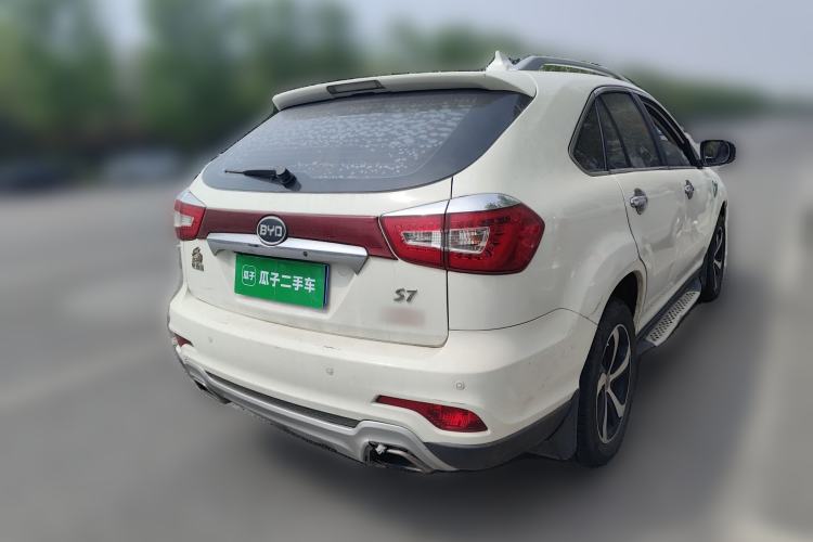 Used BYD S7 2015 2.0T Upgraded Automatic Luxury Version Rear Right 45 Deg