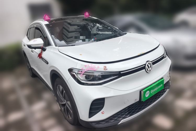 Used Volkswagen ID.4 CROZZ 2022 Pure Edition Limited Edition Front Right 45 Deg