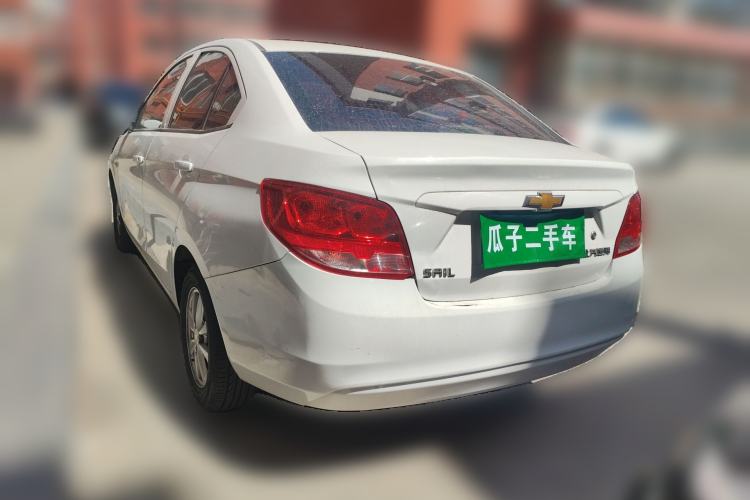 Used Chevrolet Sail 2018 Sail 3 1.3L AMT Ideal Edition Rear Left 45 Deg
