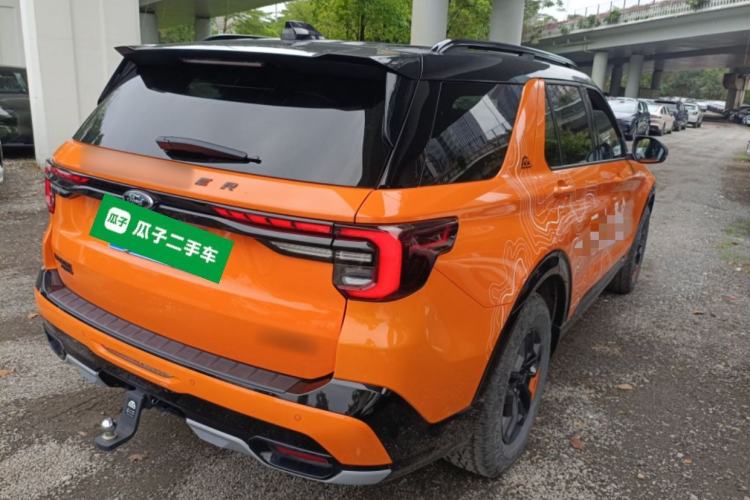 Used Ford Explorer 2024 2.3T EcoBoost Kunlun Peak Edition 7-Seater Rear Right 45 Deg