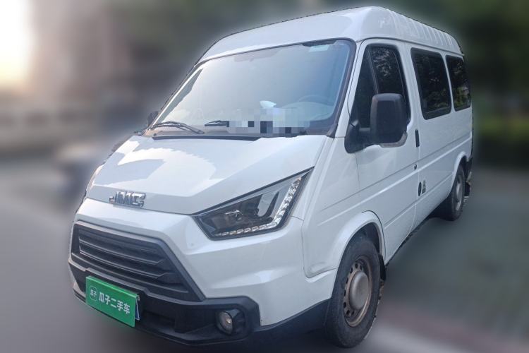 Used JMC Transit 2019 2.8T Commercial Version Short Wheelbase Mid-Roof 6-Seater China VI JX493