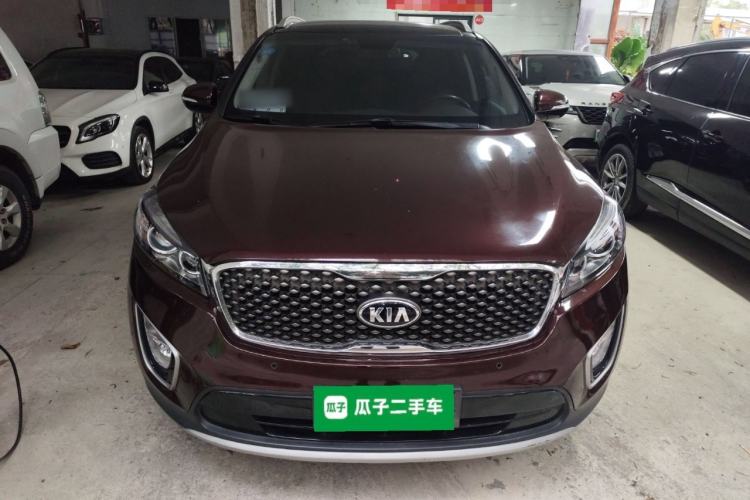 Used Kia Sorento 2015 Sorento L 2.4L Gasoline 4WD Elite Edition 7 Seats China V Emission Standard
