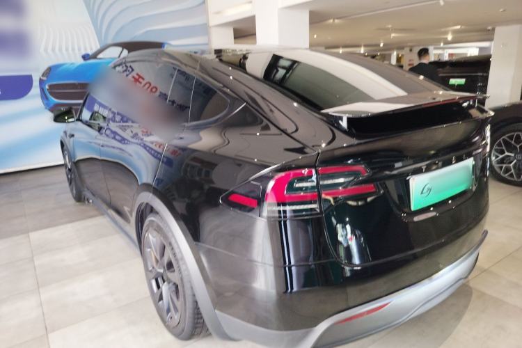 Used Tesla Model X 2023 Dual-Motor All-Wheel-Drive Version Rear Left 45 Deg