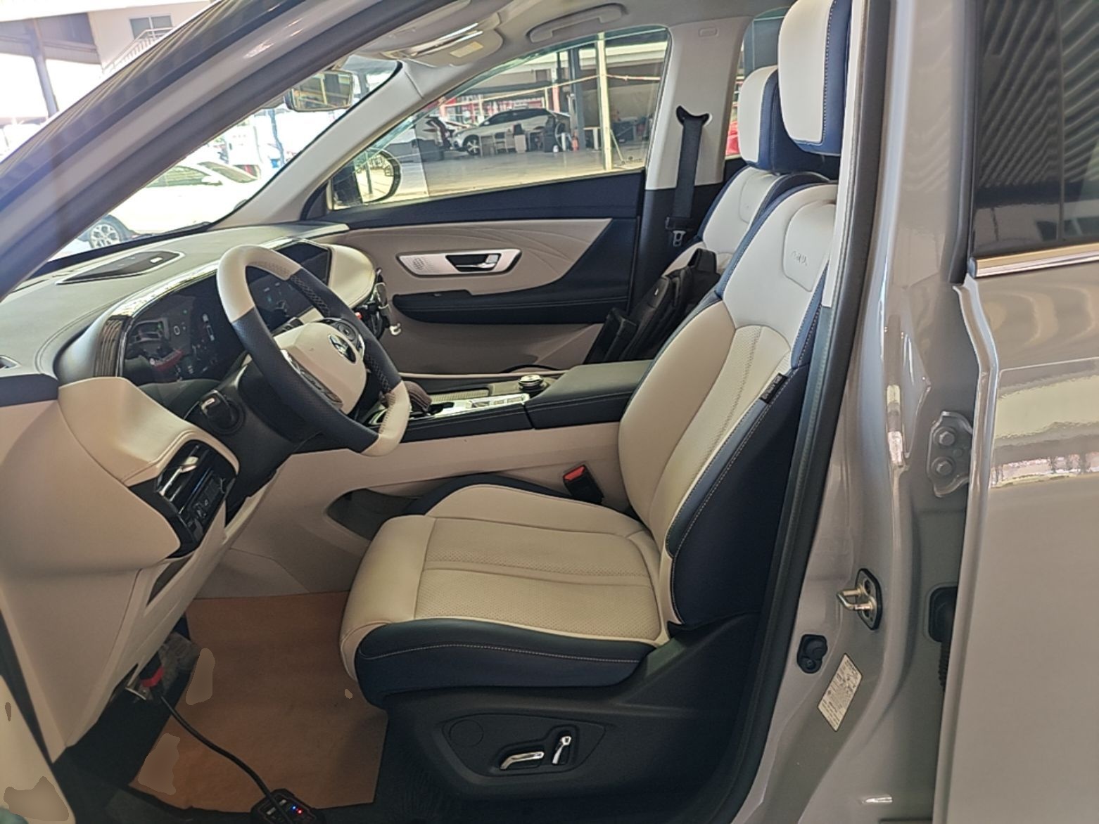 Avant de la voiture