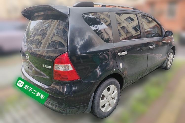 Used Nissan Livina 2010 Jingyue Edition 1.6L Manual All-Around Model Rear Right 45 Deg