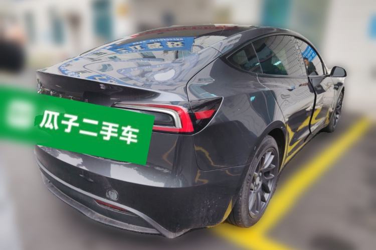 Used Tesla Model 3 2023 Rear-Wheel-Drive Version Rear Right 45 Deg