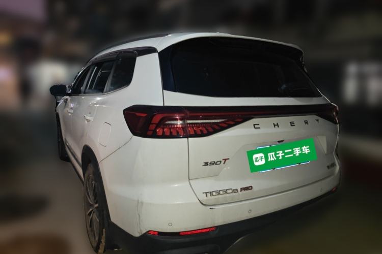 Used Chery Tiggo 8 PRO 2022 390T Two-Wheel Drive Sky Dome Edition 5 Seats Rear Left 45 Deg