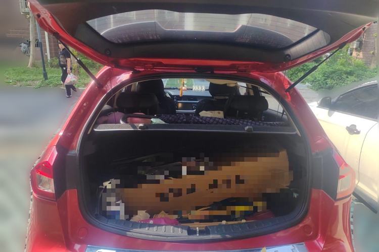 Used Geely Auto Vision X3 2017 1.5L Automatic Luxury Model Trunk