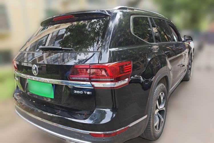 Used Volkswagen Teramont 2017 380TSI Four-Wheel Drive Luxury Edition Rear Right 45 Deg