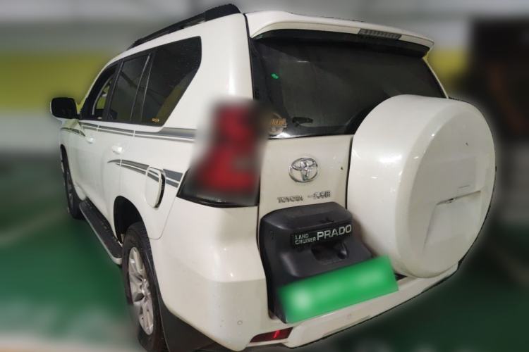 Used Toyota Prado 2018 3.5L Automatic TX-L NAVI with Rear-Mounted Spare Tire Rear Left 45 Deg