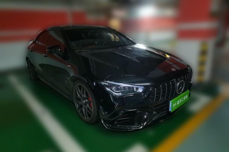 Used Mercedes-Benz CLA AMG 2022 AMG CLA 45 S 4MATIC+ 55th Anniversary Edition Front Right 45 Deg