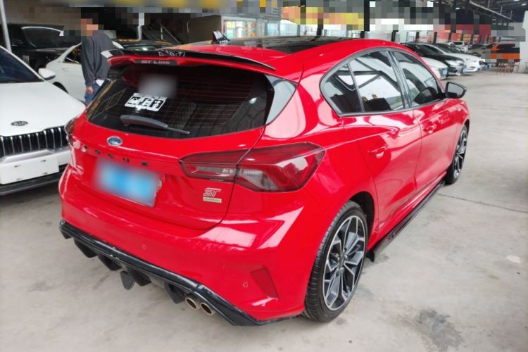 Used Ford Focus 2021 Hatchback EcoBoost 180 Automatic ST Line Rear Right 45 Deg