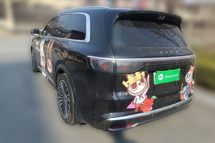 Used Hima AITO M8 2025 Extended-Range Max+ Version 53.4 kWh 6-Seater Edition Rear Left 45 Deg