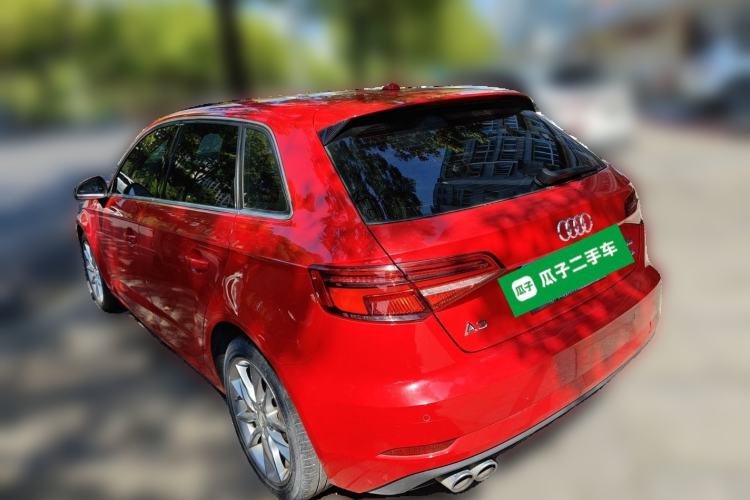 Used Audi A3 2018 30th Anniversary Edition Sportback 35 TFSI Ambition Model Rear Left 45 Deg