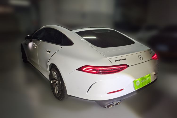 Used Mercedes-Benz AMG GT 2019 AMG GT 50 four-door sports car Rear Left 45 Deg